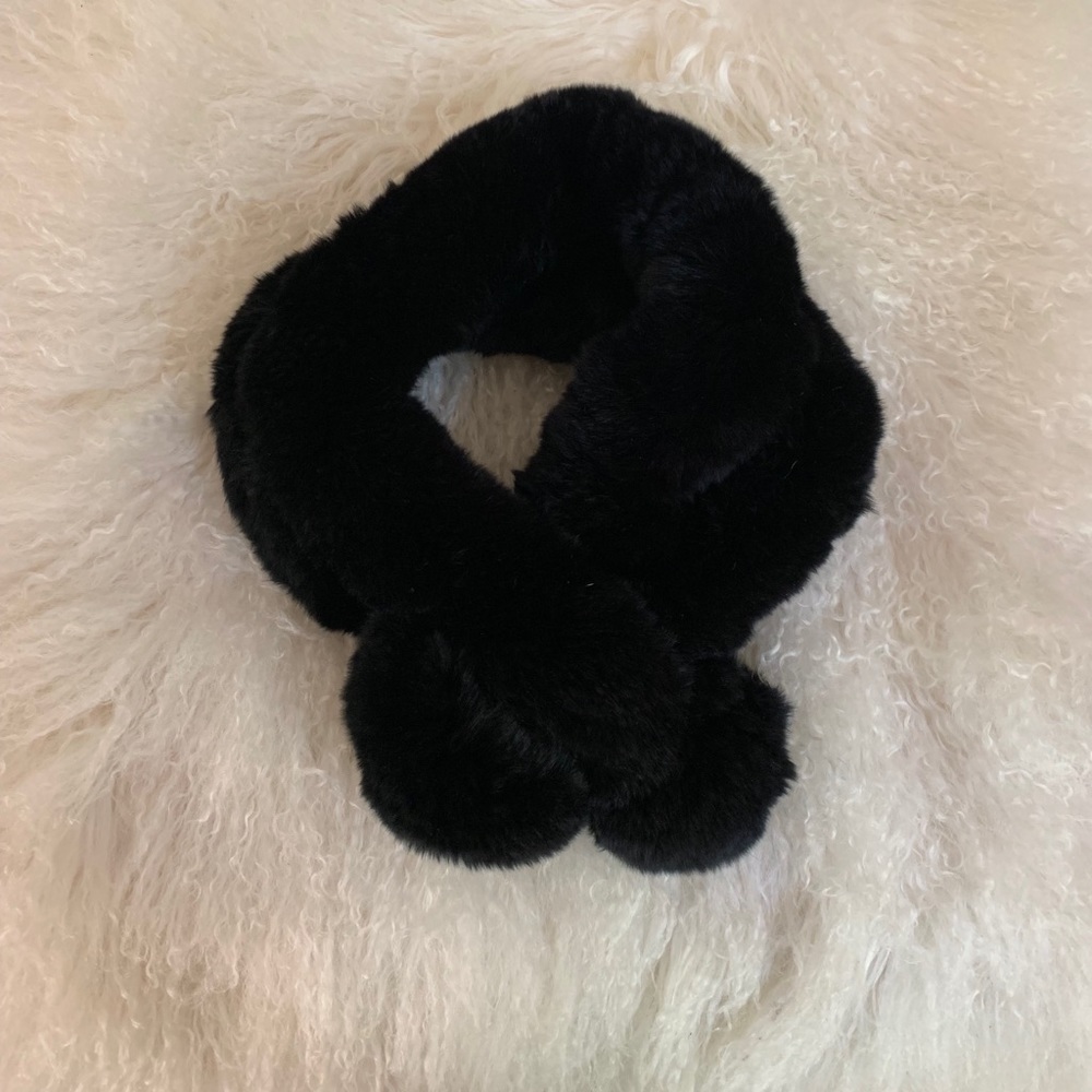 Real Rabbit Fur collar